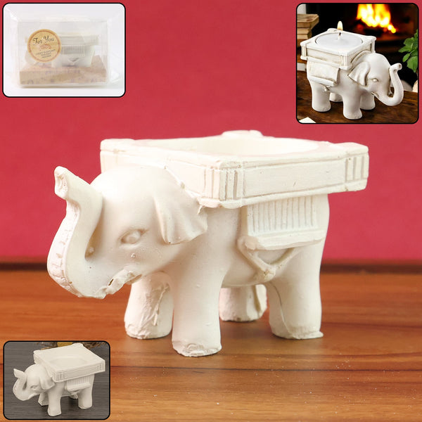 Elephant Shaped Tealight Candle Holder
